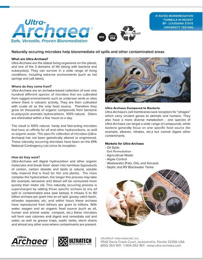 Ultra-Archaea® Bioremediation